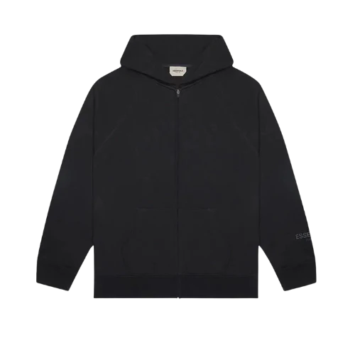 Fear of God Essentials SS20 Zip Hoodie Black