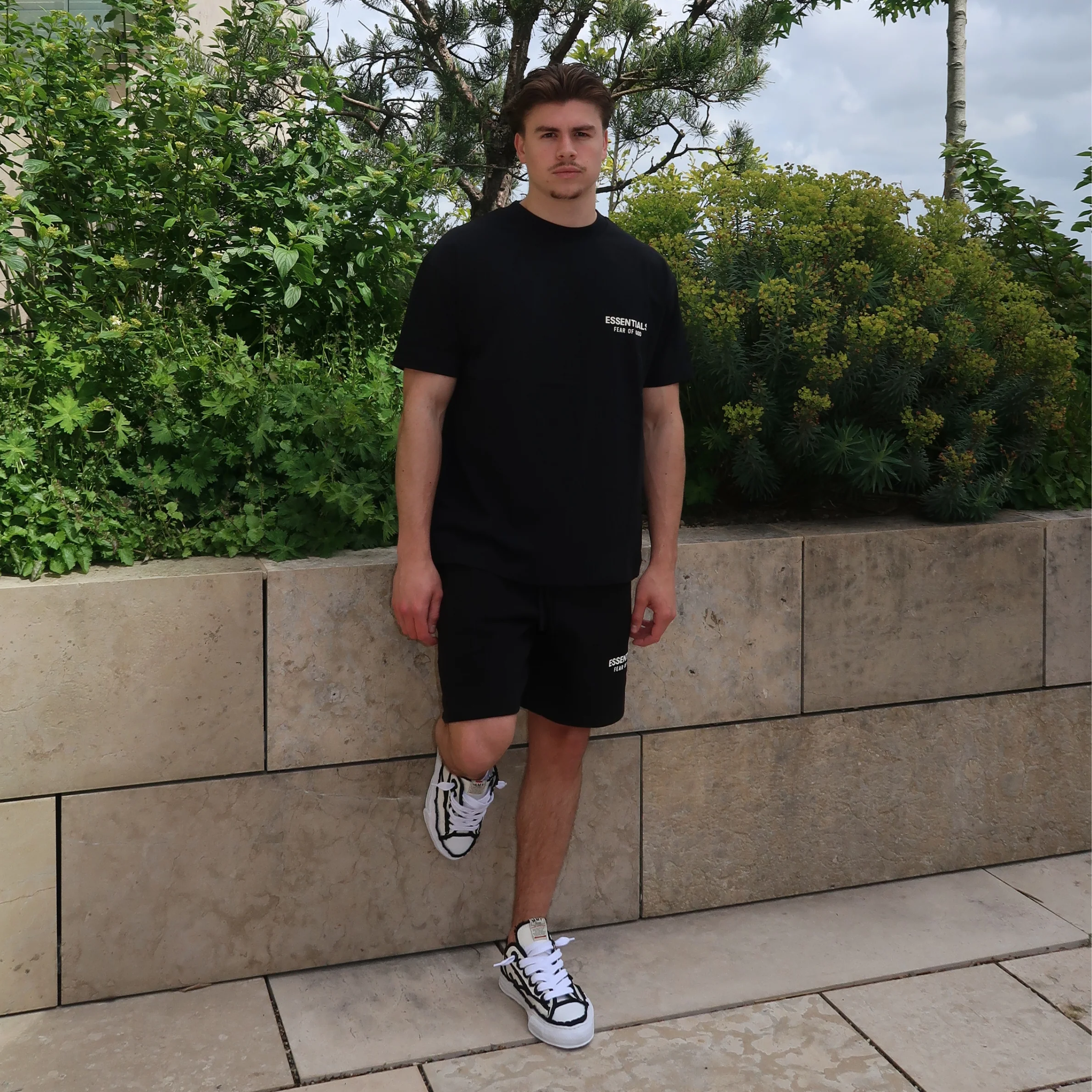 Fear of God Essentials SS25 Jet Black Summer Set - Image 3