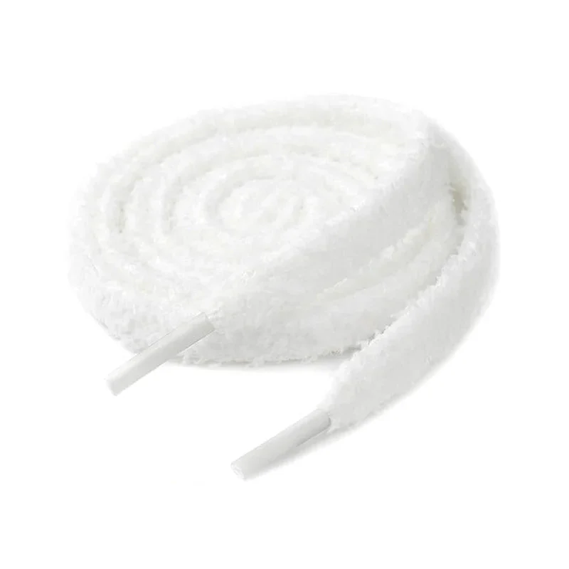 Fluffy Laces White - Image 3