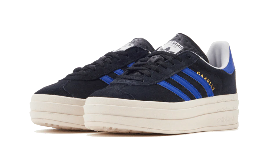 Adidas Gazelle Bold Core Black Lucid Blue - Image 2