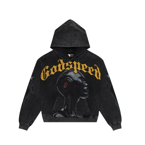 Godspeed Alexa Hoodie Washed Black