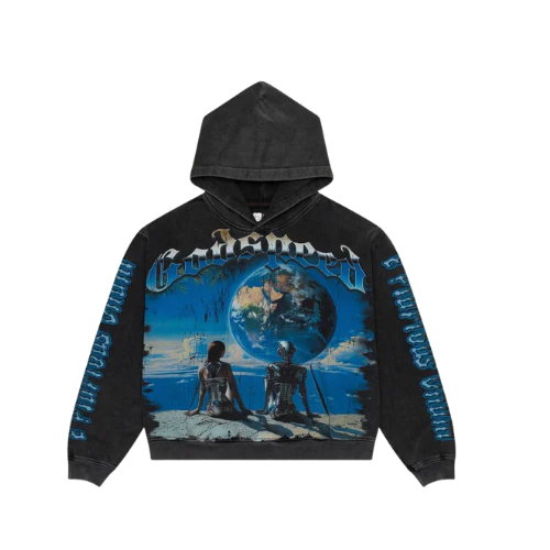 Godspeed Artificial Love Hoodie Washed Black
