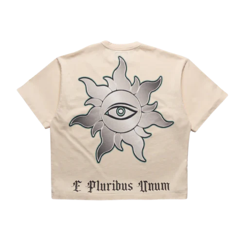 Godspeed JFK to MIA T-Shirt Bone - Image 2