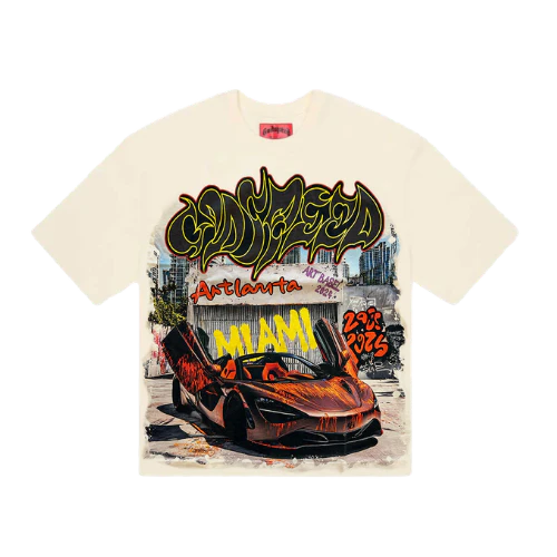Godspeed Miami Artlanda Tee Cream