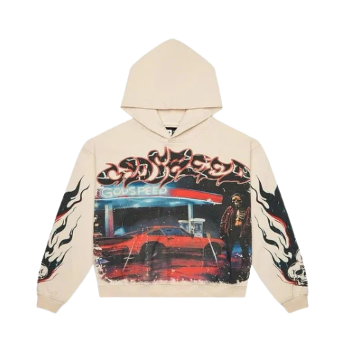 Godspeed Pitstop Hoodie Bone