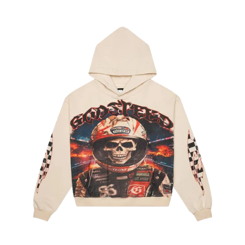 Godspeed Racer Goldie Hoodie Bone
