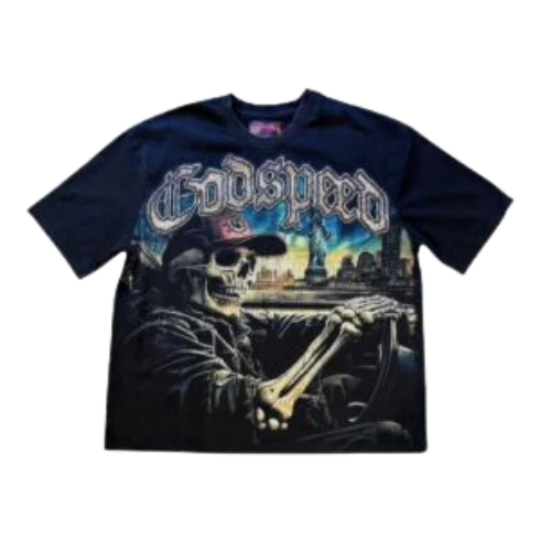 Godspeed Sightseeing Tee Black