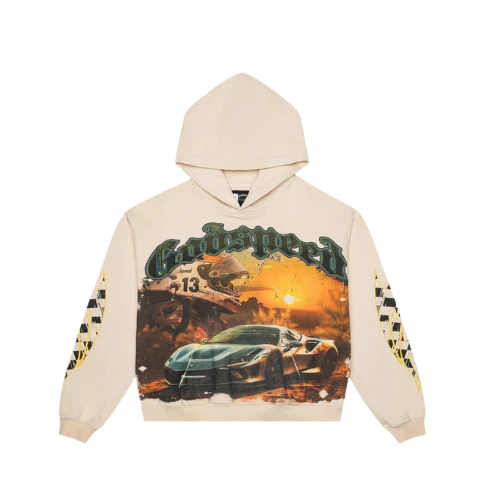 Godspeed Sunset Drift Hoodie Bone