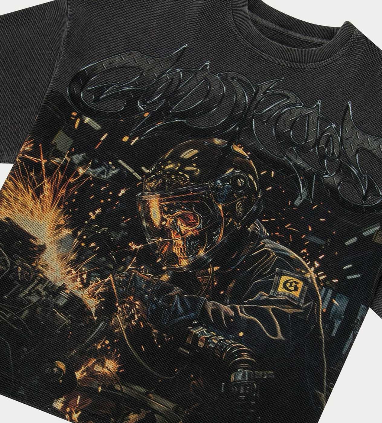 Godspeed Under Construction Thermal Tee Black - Image 2