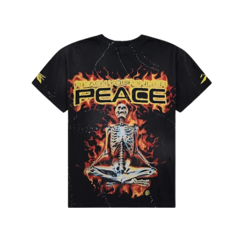 Hellstar Inner Peace Skeleton Tee Black