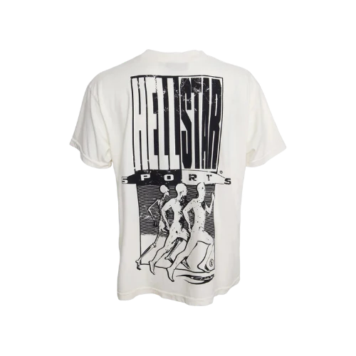 Hellstar Like Us Beat US T-Shirt White - Image 2