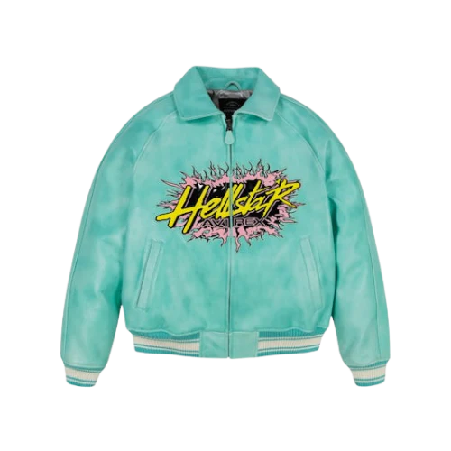 Hellstar x Avirex Jacket Turquoise