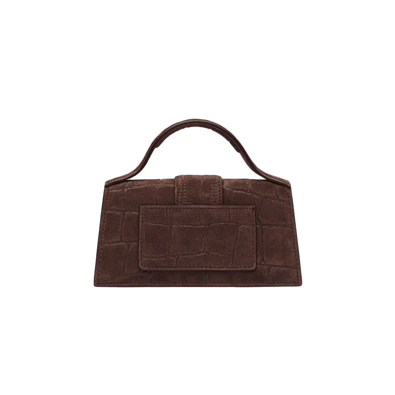 Jacquemus Le Bambino Croco Dark Brown - Image 3