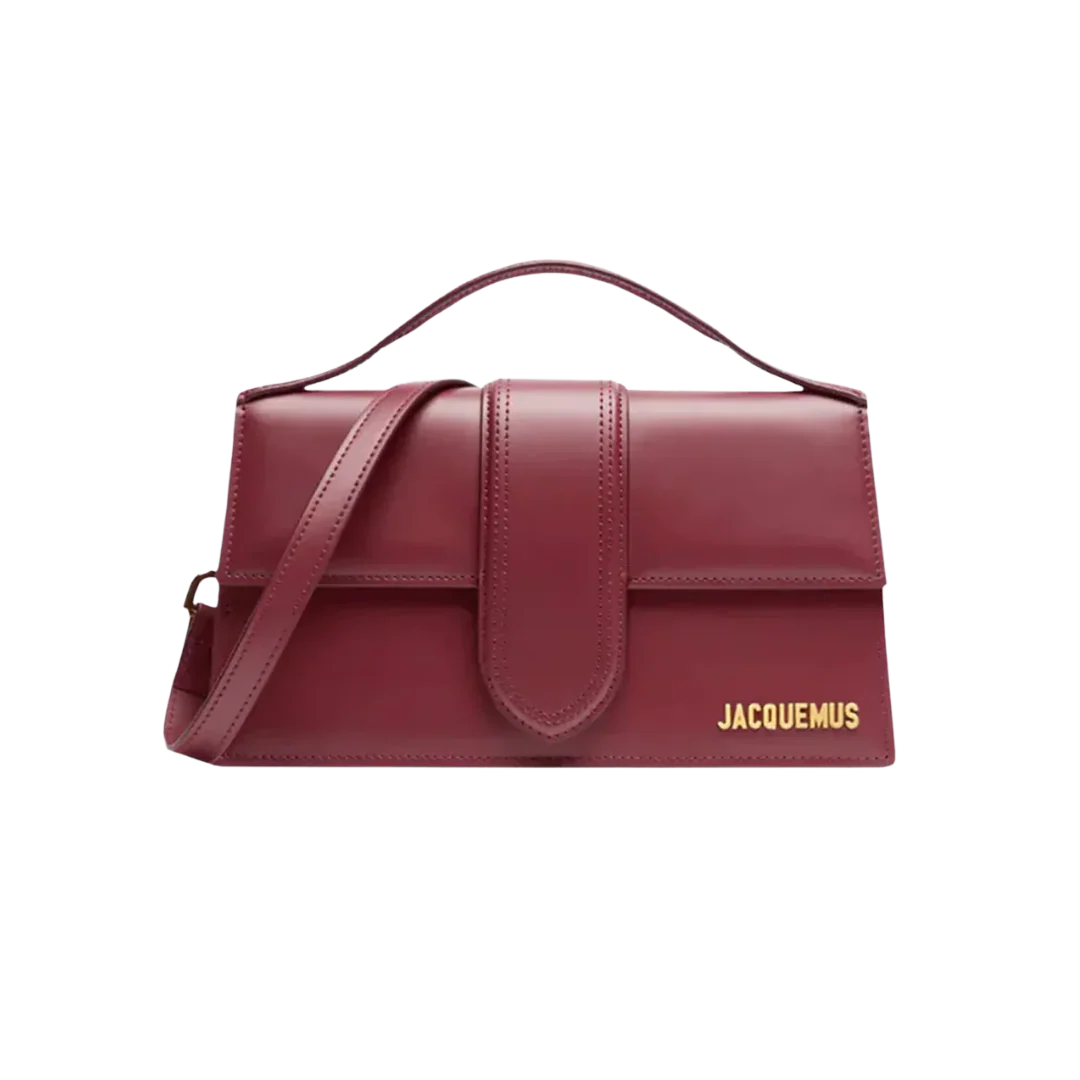 Jacquemus Le Grand Bambino Bordeaux