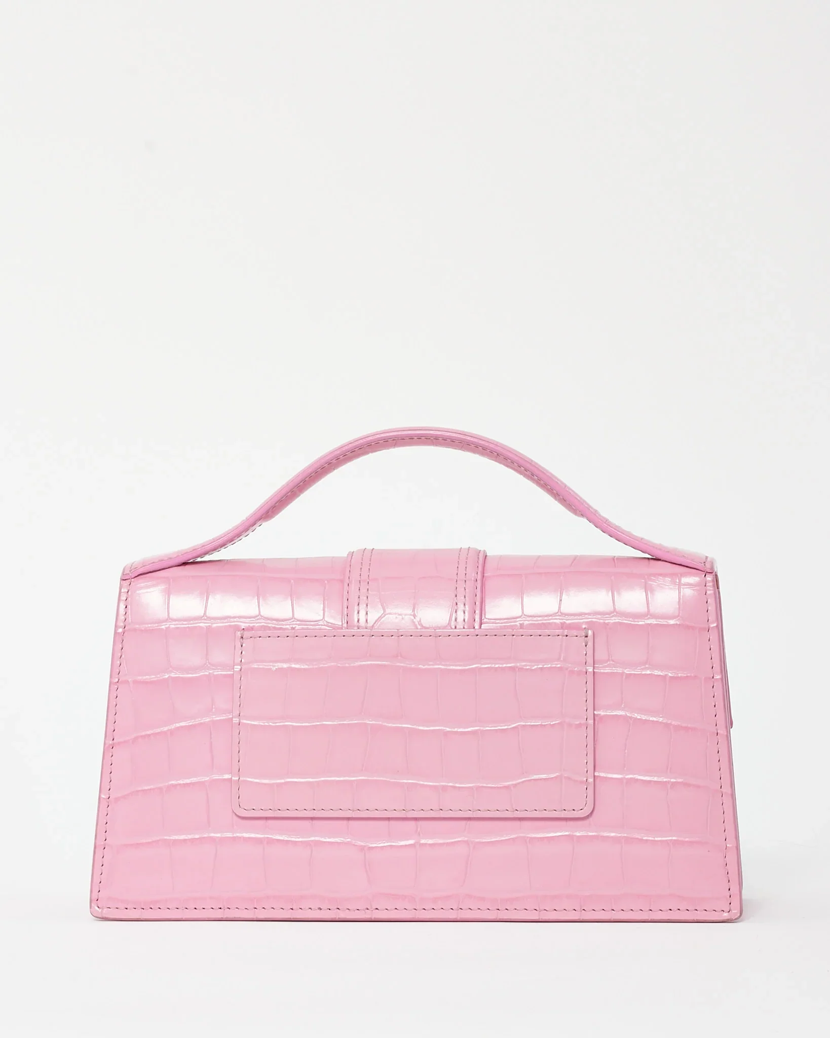 Jacquemus Le Grand Bambino Croco Pink - Image 4