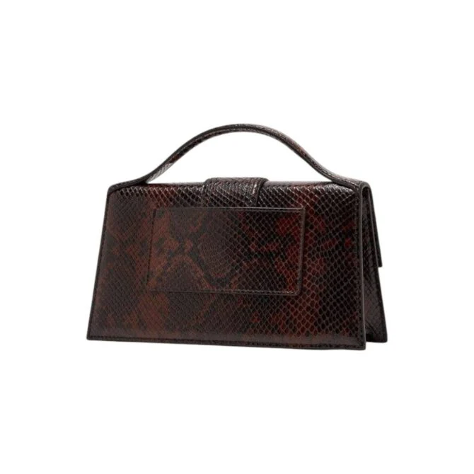 Jacquemus Le Grand Bambino Python dark - Image 4