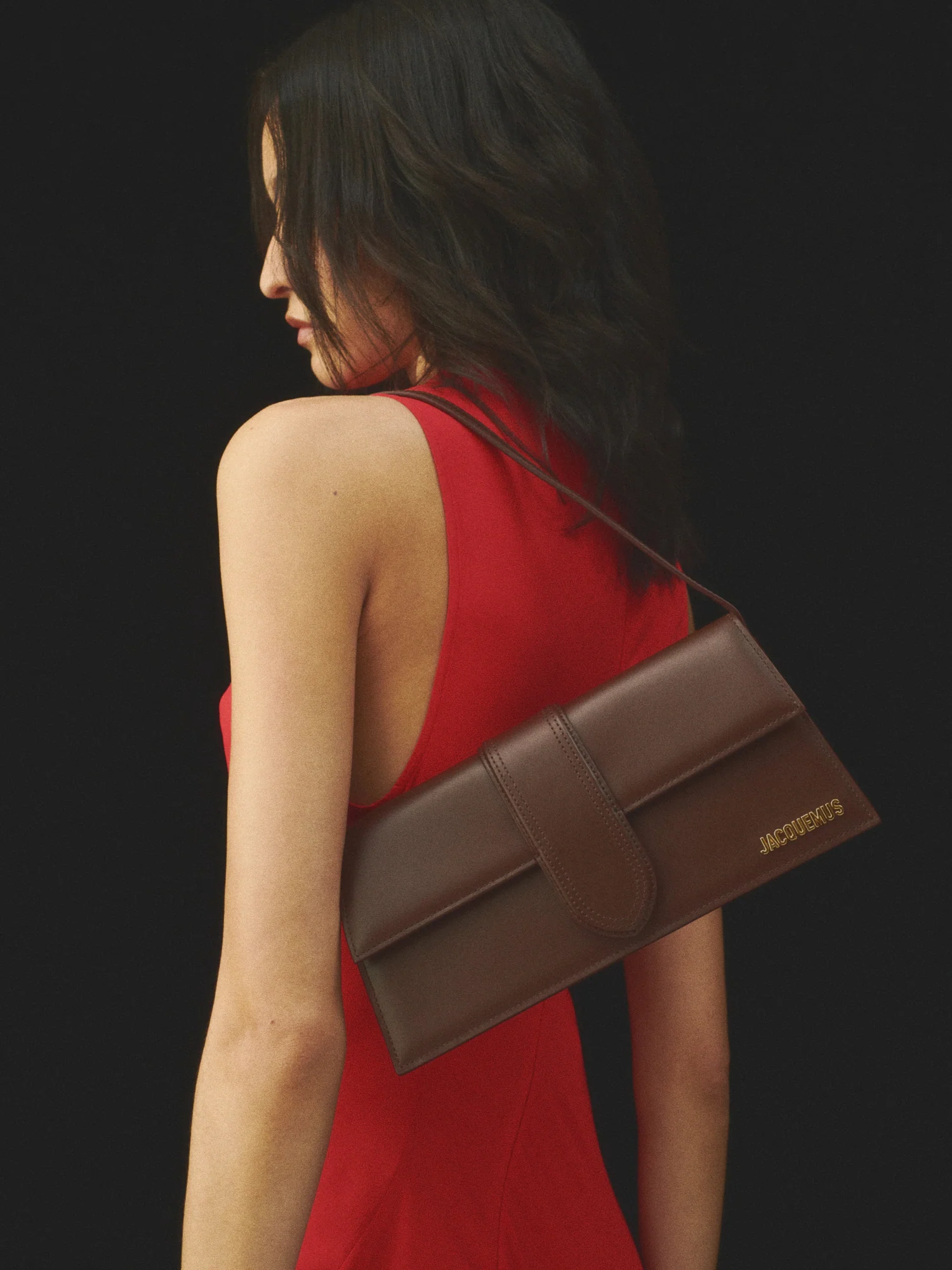Jacquemus Le Long Bambino Dark Brown - Image 2