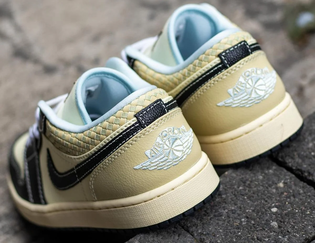 Jordan 1 Low SE Coconut Milk Black Muslin - Image 2