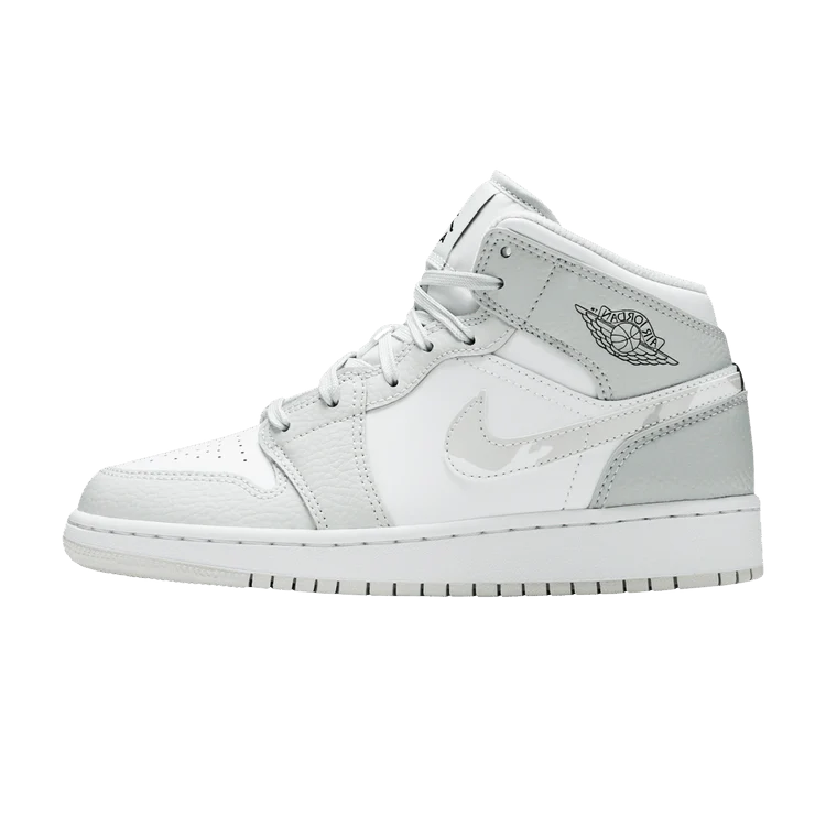 Jordan 1 Mid Grey Camo (GS)