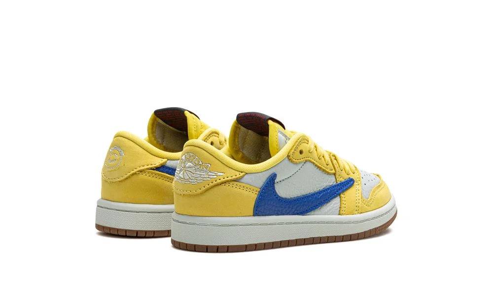 Jordan 1 Retro Low OG SP Travis Scott Canary (TD) - Image 3
