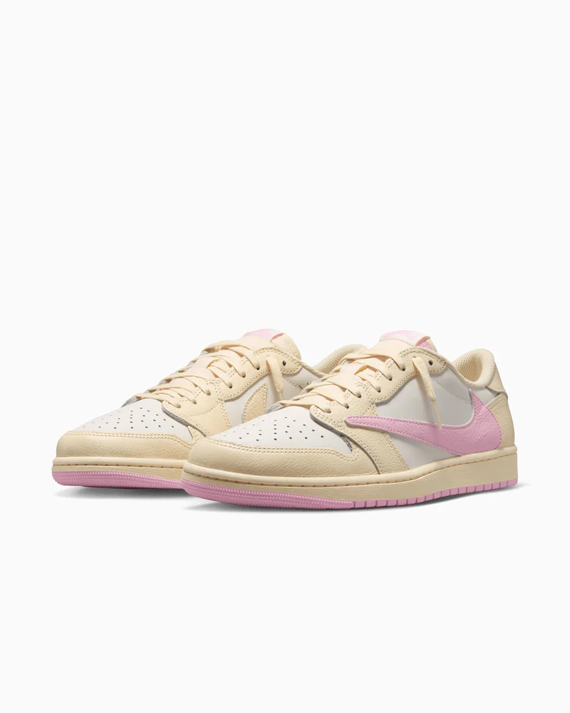 Nike Air Jordan 1 Retro Low OG SP Travis Scott Shy Pink - Image 7