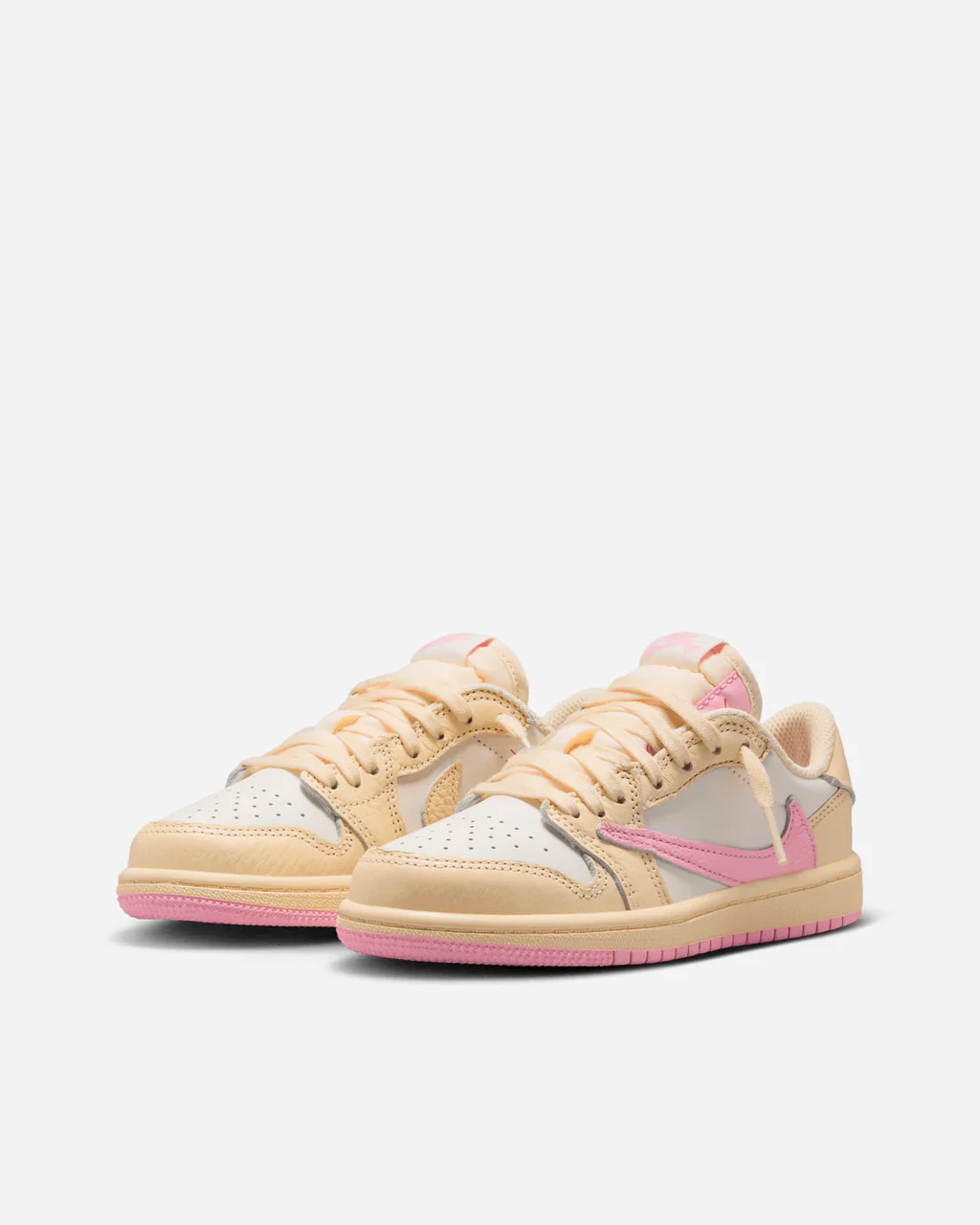 Jordan 1 Retro Low OG SP Travis Scott Shy Pink (PS) - Image 2