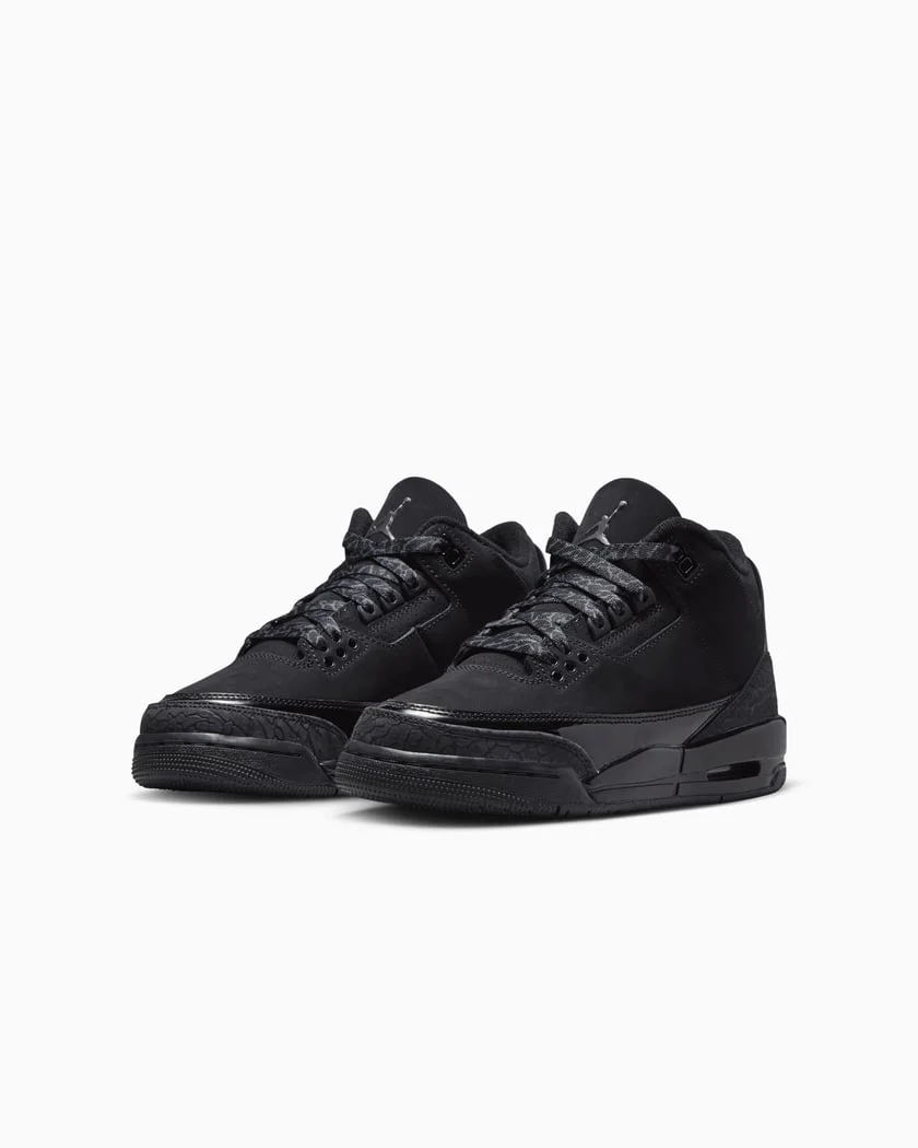 Jordan 3 Retro Black Cat (2025) (GS) - Image 3