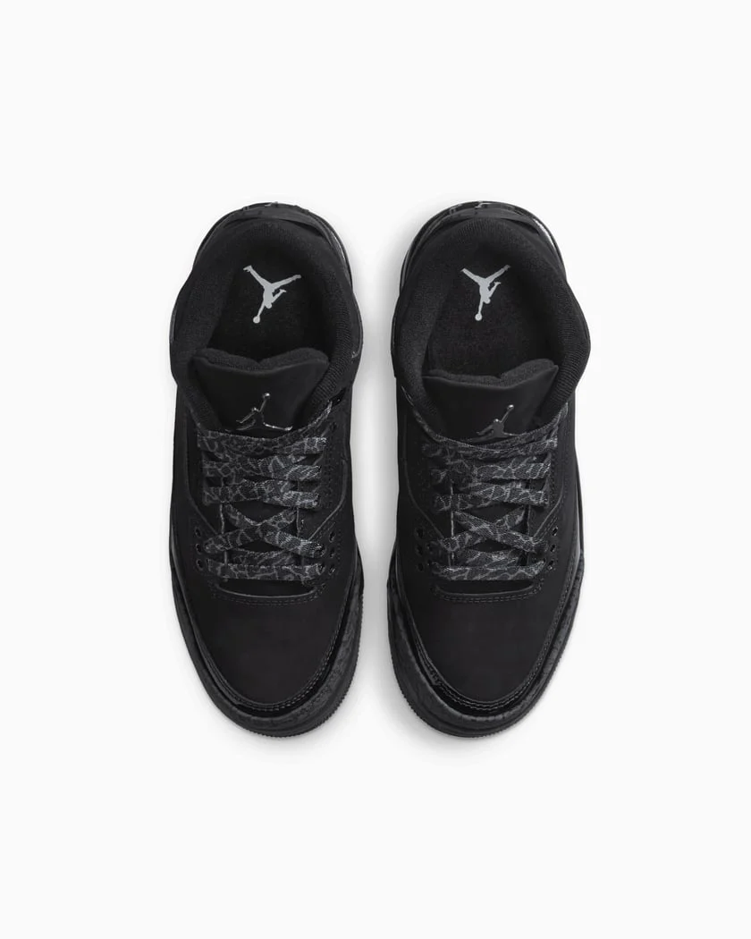 Jordan 3 Retro Black Cat (2025) (GS) - Image 5