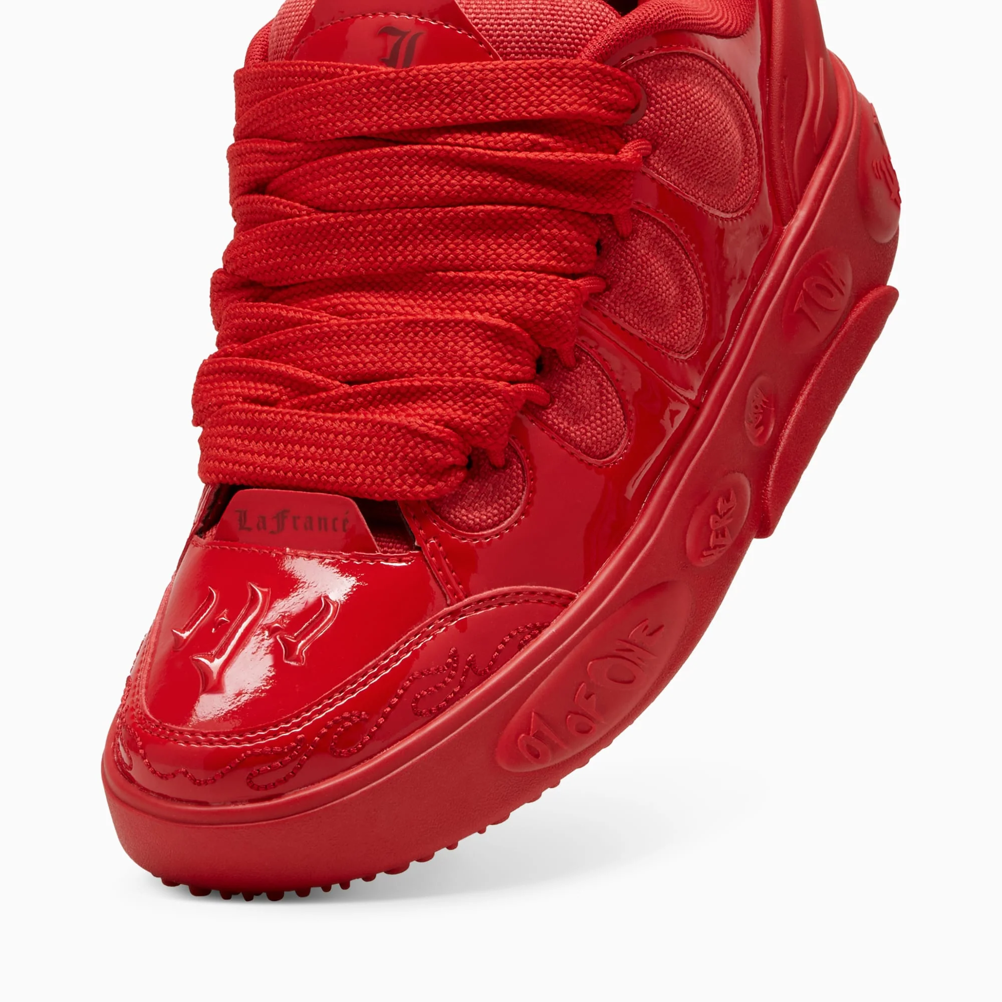 LaFrancé x PUMA Hoops 'For All Time Red' - Image 2