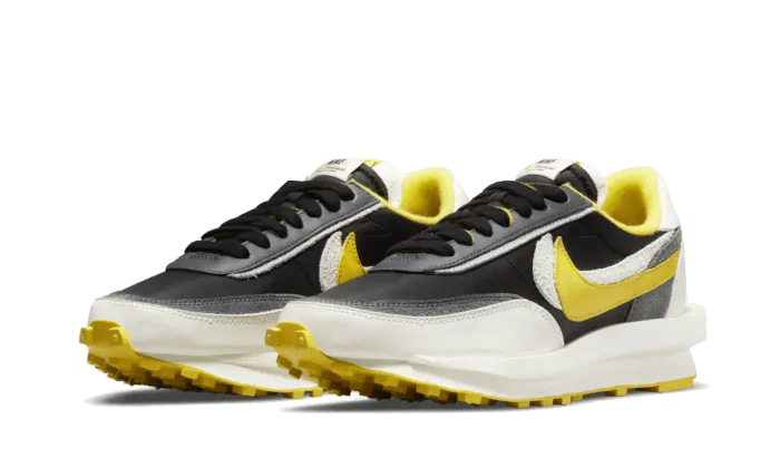 Nike LD Waffle Sacai Undercover Black Bright Citron - Image 2