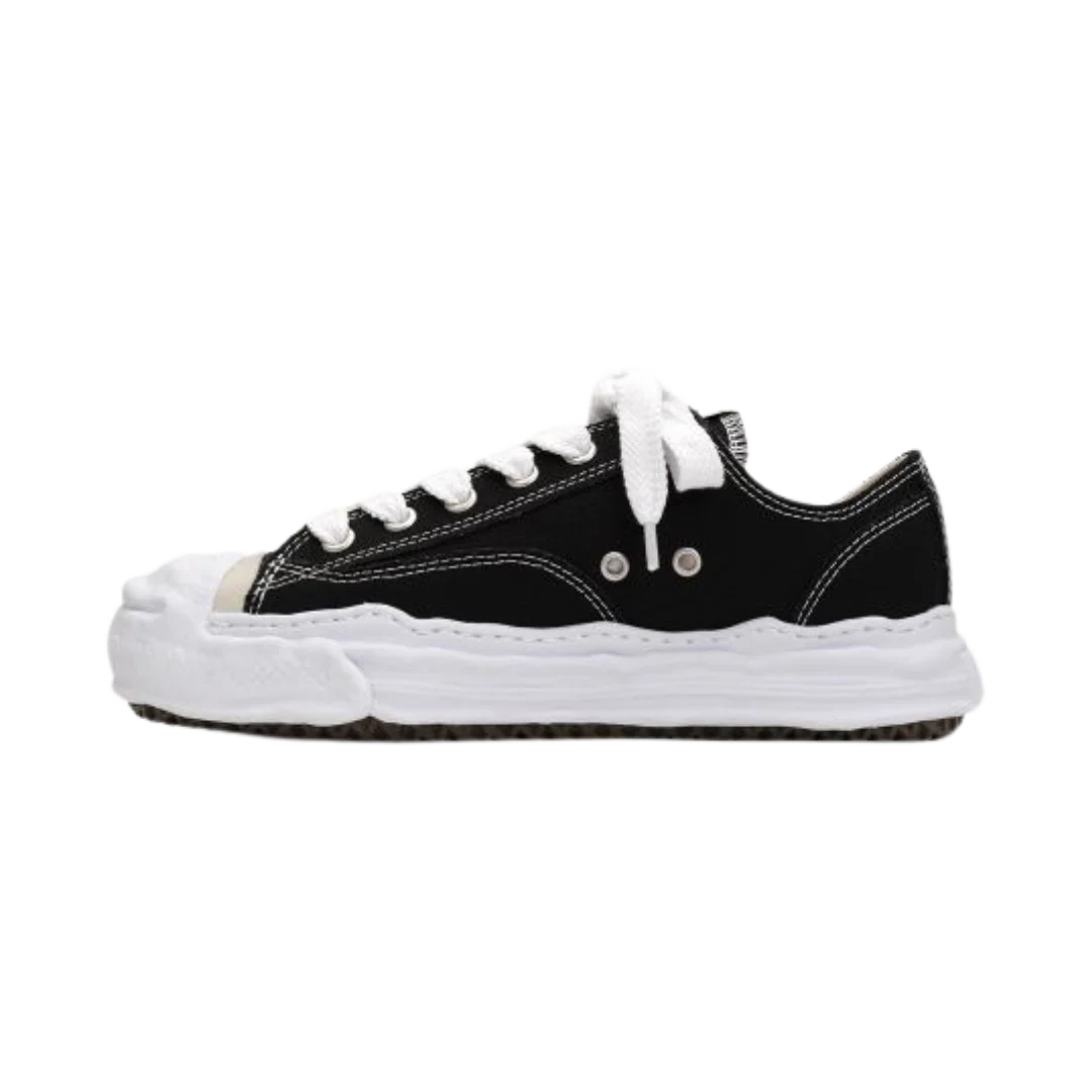Maison Mihara Yasuhiro Hank OG Sole Canvas Low Black - Image 5