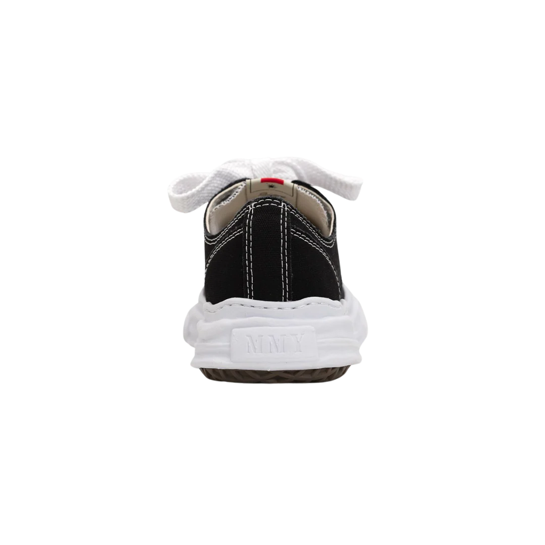 Maison Mihara Yasuhiro Hank OG Sole Canvas Low Black - Image 6