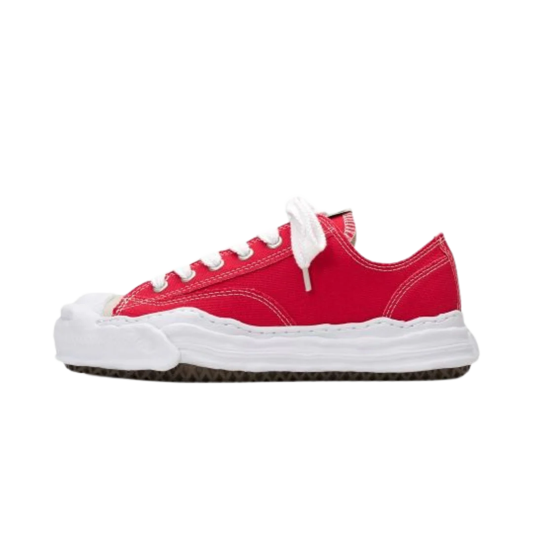 Maison Mihara Yasuhiro Hank OG Sole Canvas Low Red
