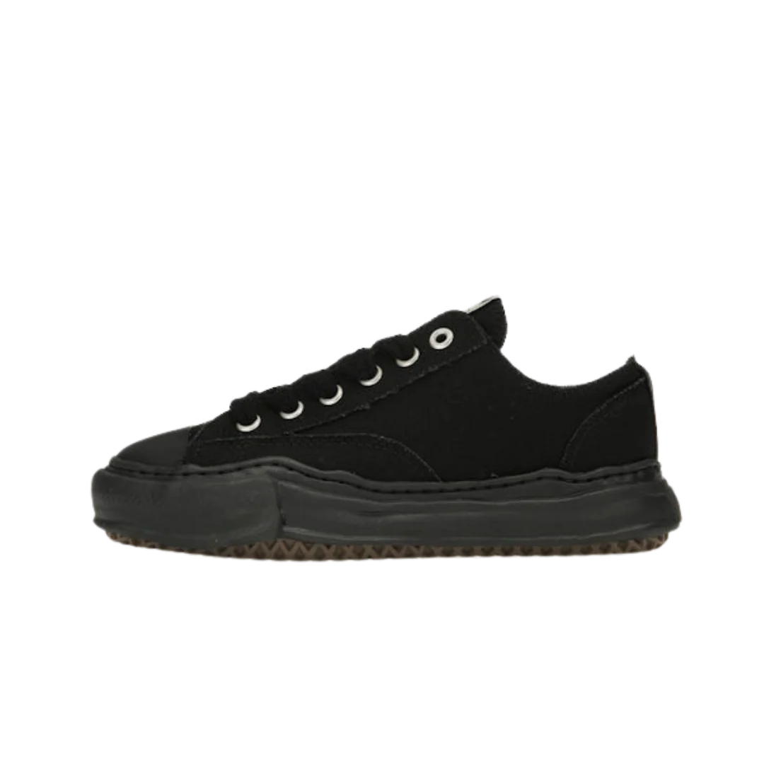 Maison Mihara Yasuhiro Peterson OG Sole Canvas Low Black Black
