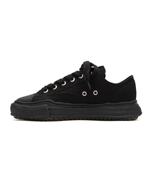 Maison Mihara Yasuhiro Peterson OG Sole Canvas Low Black Black - Image 5