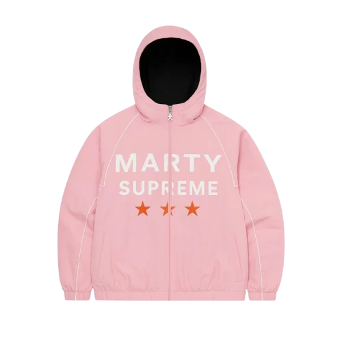 NAHMIAS x Marty Supreme A24 Classic Warm Up Jacket Pink