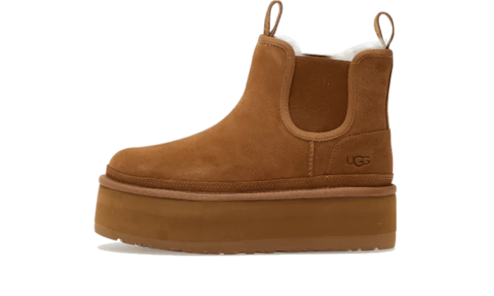 UGG Neumel Platform Chelsea Boot Chestnut