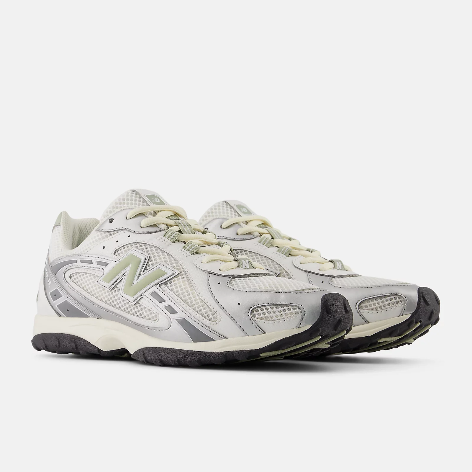 New Balance 204L Silver Metallic Sage Green - Image 3