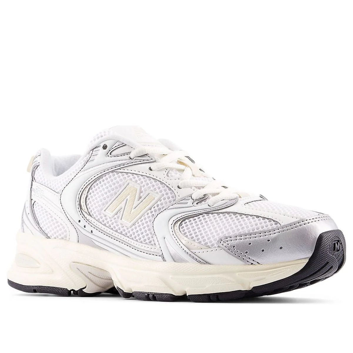 New Balance 530 Silver Metallic Linen - Image 4