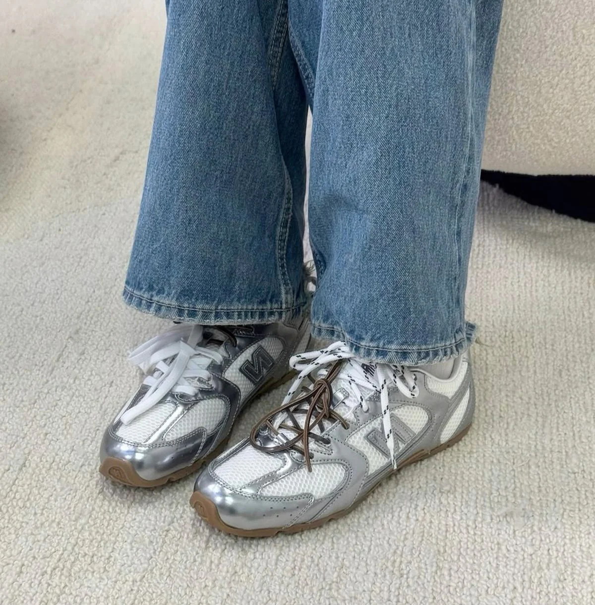 New Balance 530 SL Miu Miu Metallic Silver - Image 2