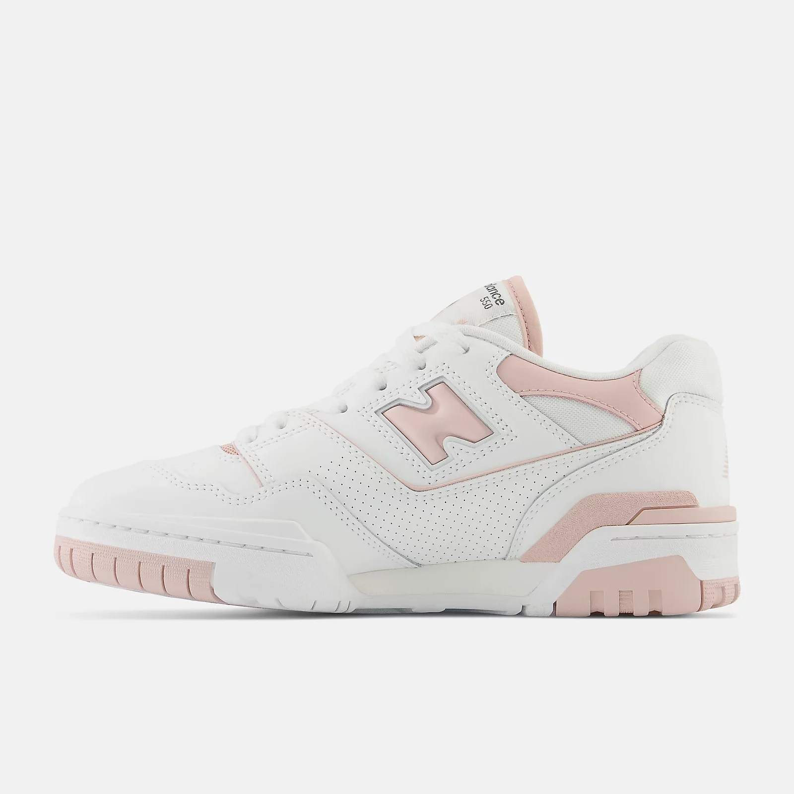 New Balance 550 White Pink Sand - Image 3
