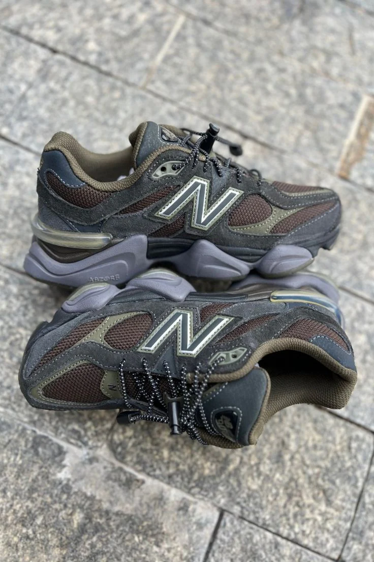 New Balance 9060 Blacktop Dark Moss - Image 3