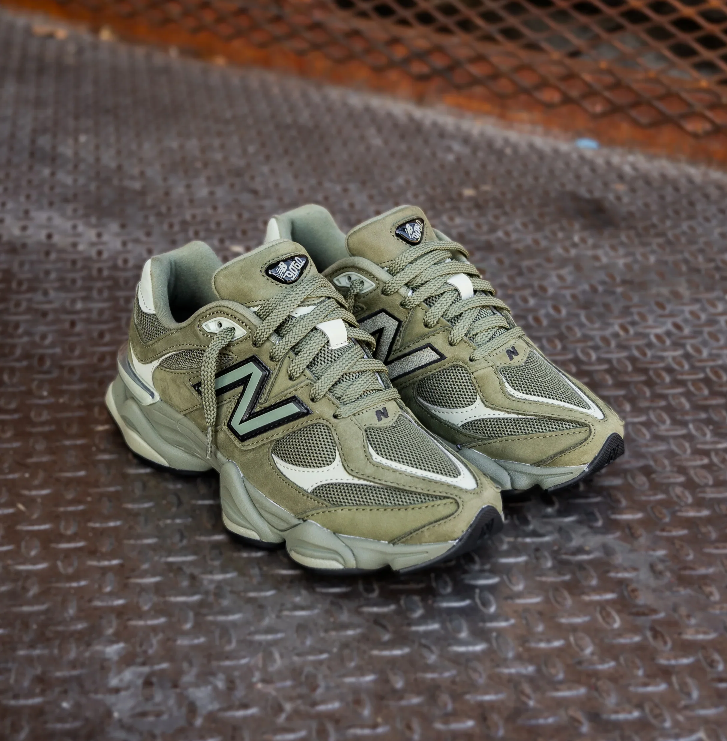 New Balance 9060 Dark Olivine (GS) - Image 2