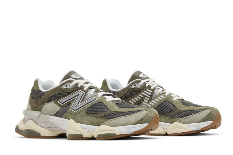New Balance 9060 Green Grey - Image 3