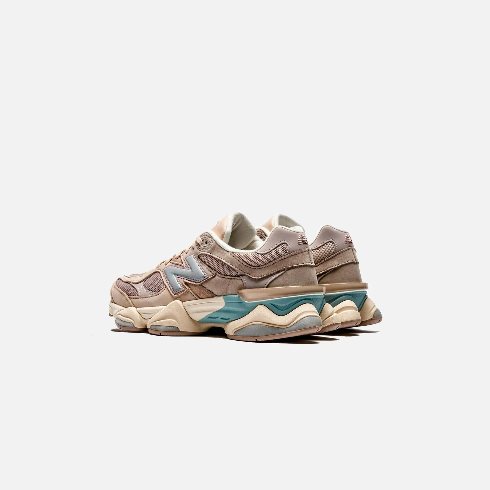 New Balance 9060 Ivory Cream Pink Sand - Image 5