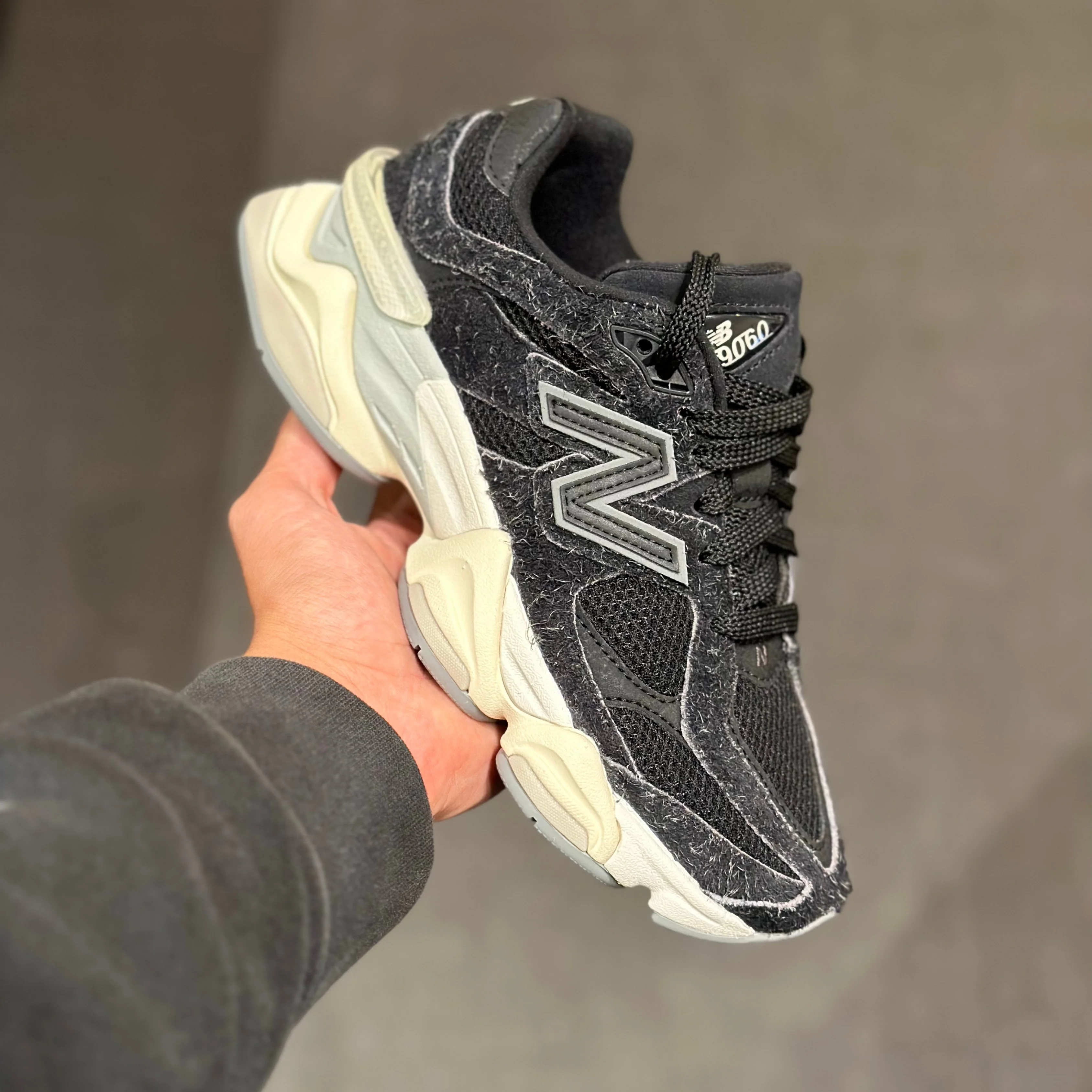 New Balance 9060 Sea Salt Black - Image 2