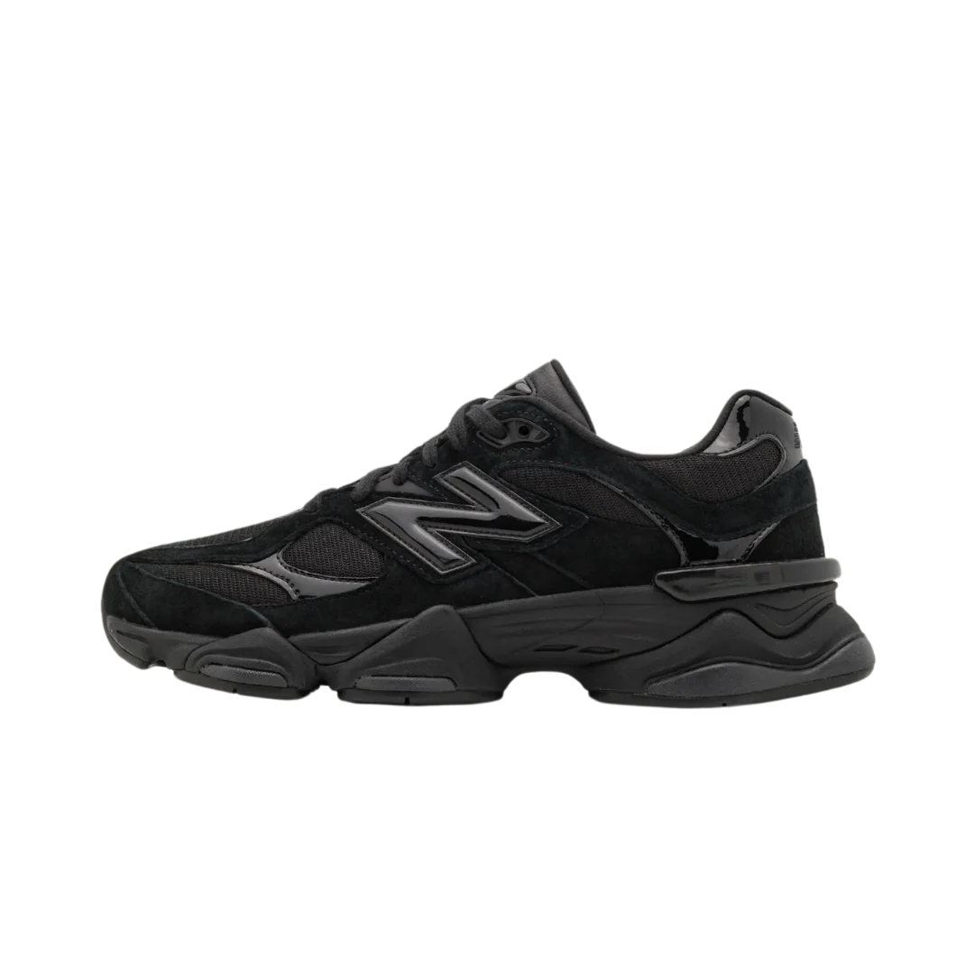 New Balance 9060 Triple Black Patent