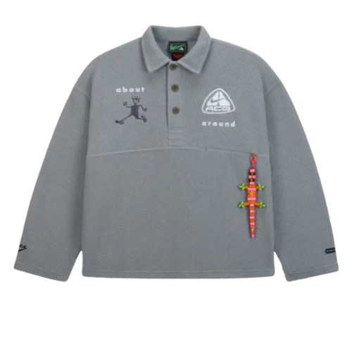 Nike ACG x CPFM L/S Polo Grey