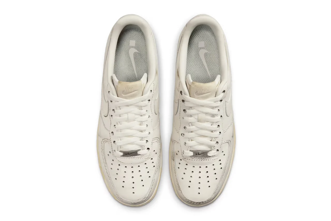 Nike Air Force 1 Low .SWOOSH Dirty Triple White - Image 3