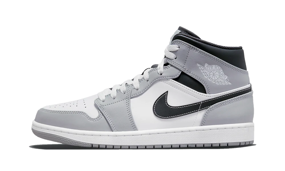 Nike Air Jordan 1 Mid Light Smoke Grey Anthracite